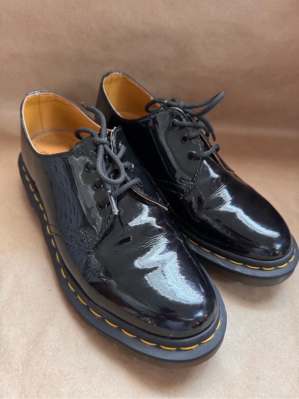 Dr Martens 1461 Patent Lamper Leather Oxford Shoes. Size UK5/EU38/US7